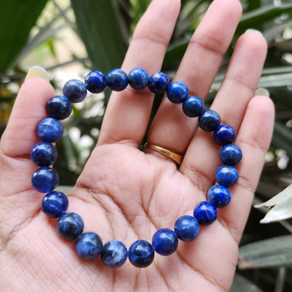 Lapis Lazuli Crystal – Unlock Wisdom & Bracelet & Inner Peace